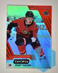 2020-21 UD Synergy Red #11 Brady Tkachuk - Ottawa Senators
